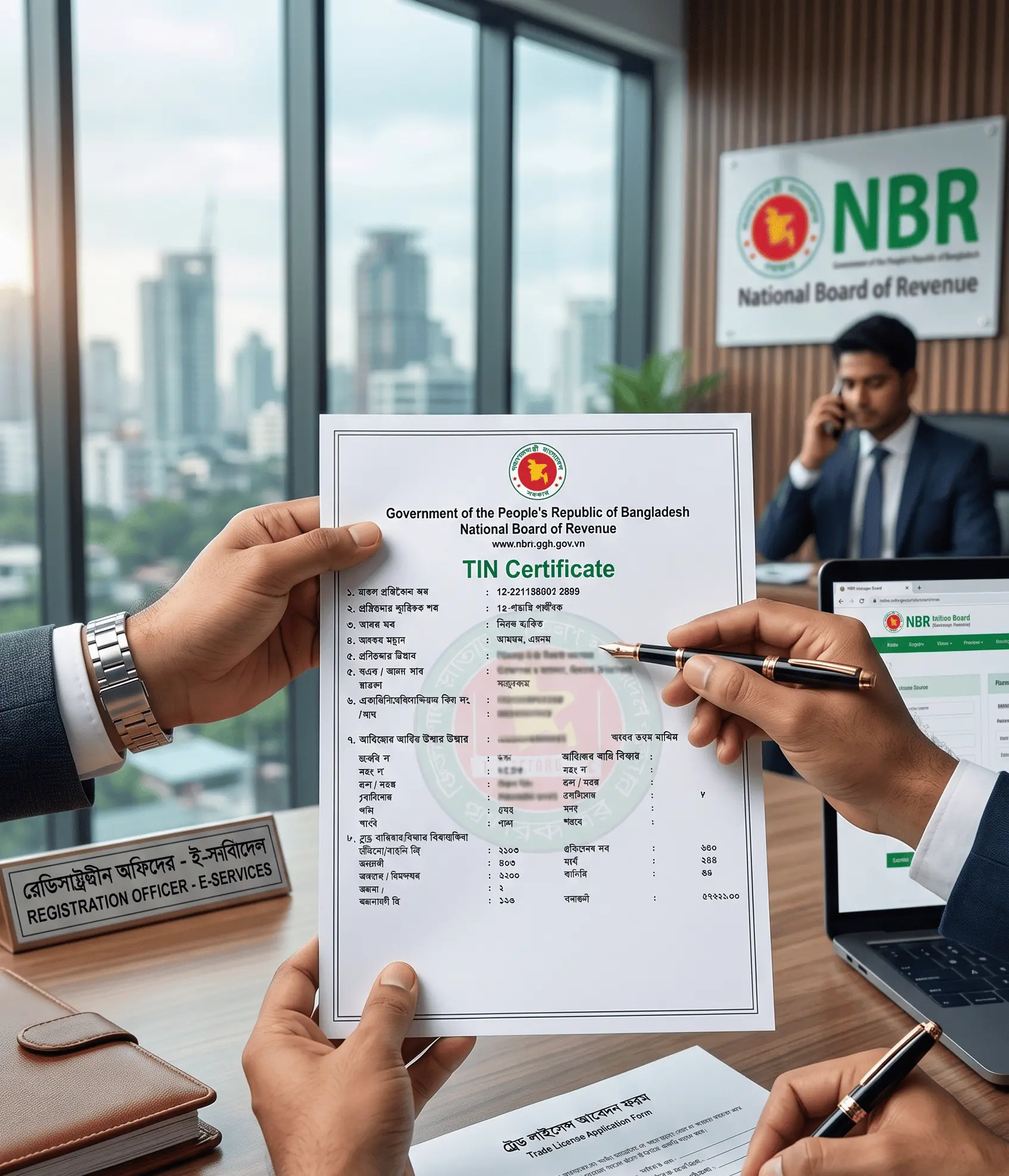 Expert E-TIN Registration & Corporate Tax Management